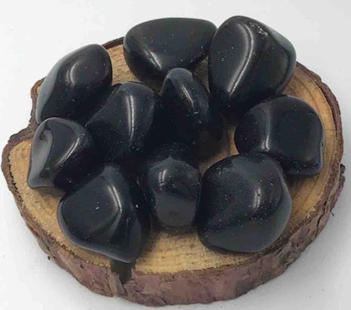 Obsidienne larme d'Apache (pierre roulée)