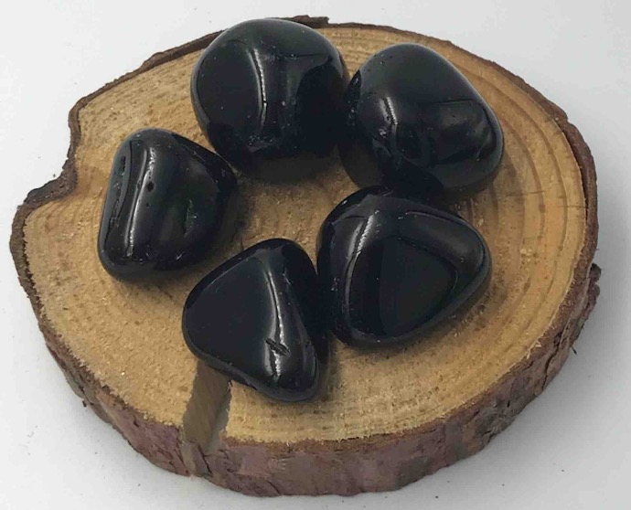 Obsidienne noire (pierre roulée)