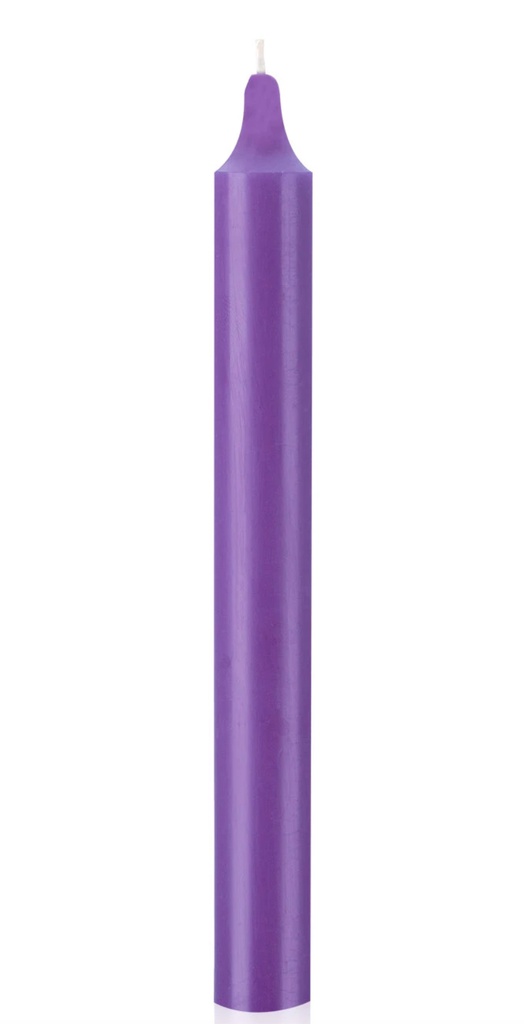 Bougie de Rituel - Teintées masse - Violette