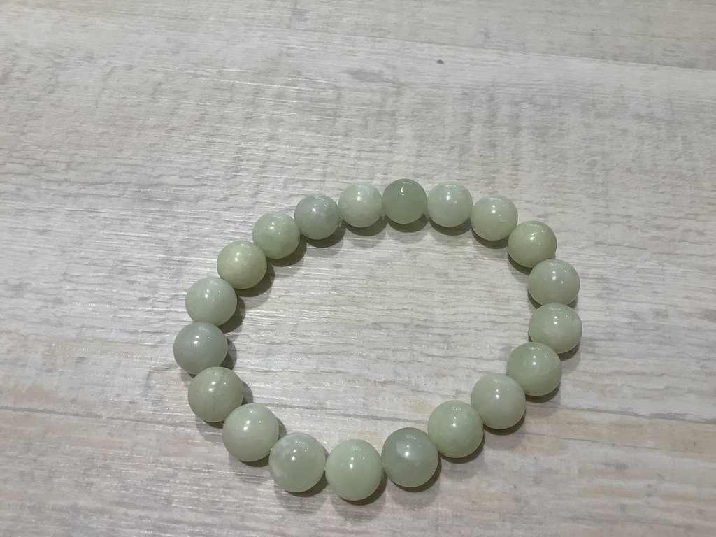 Bracelet Jade de chine (Honnêteté) 10mm